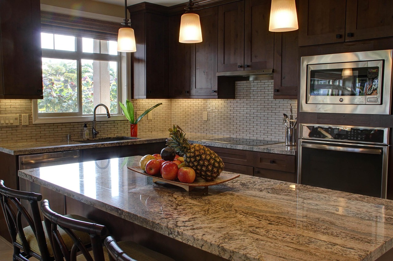 quartz kitchen countertop modern